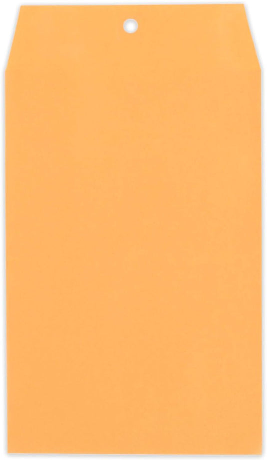 Mead Envelopes, 9" x 12", Clasp Closure, Brown Kraft All-Purpose 24-lb Paper Mailing Envelopes, 20 Count (76020)