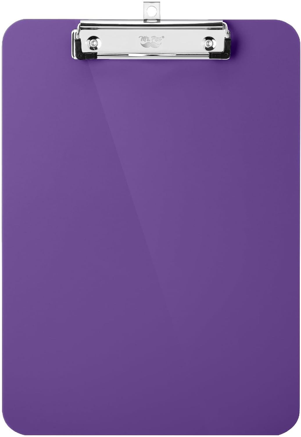 Mr. Pen- Plastic Clipboard, Letter Size, Black, Clipboard Plastic, Low-Profile Metal Clip with Retractable Hanging Hole
