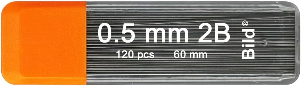 Bild Premium 0.7 mm Mechanical Pencil Lead Refills (HB Mega, 0.7 mm)