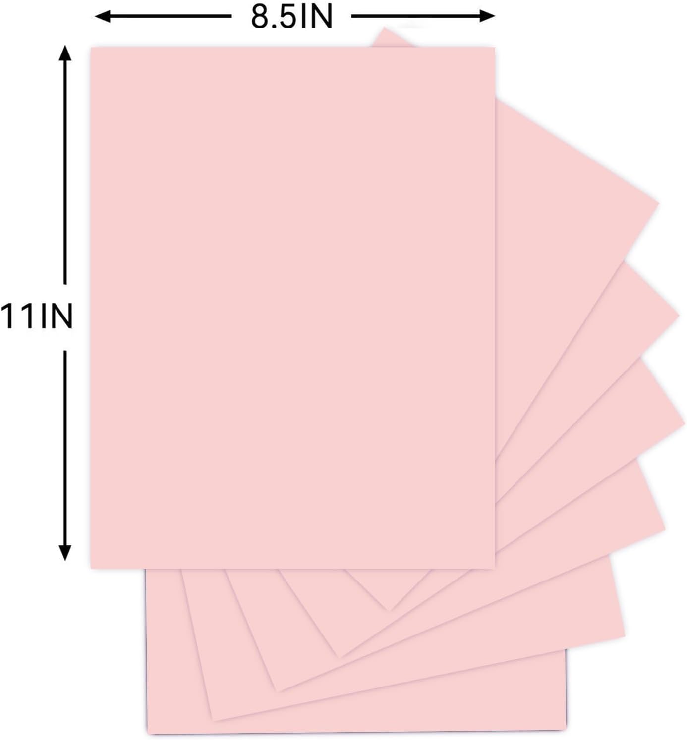 25Sheets Black Cardstock Paper, 8.5 x 11 Card stock for Cricut…