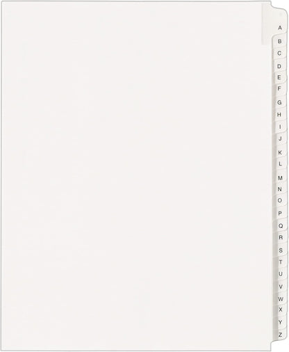 Avery A-Z Legal Exhibit Dividers for 3 Ring Binders, 25-Tab Set, Allstate Style, 1 Binder Divider Set (01700)