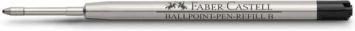 FABER-CASTELL 148742 Graf von Faber-Castell Common Refill for Ballpoint Pens, Black B (Bold)
