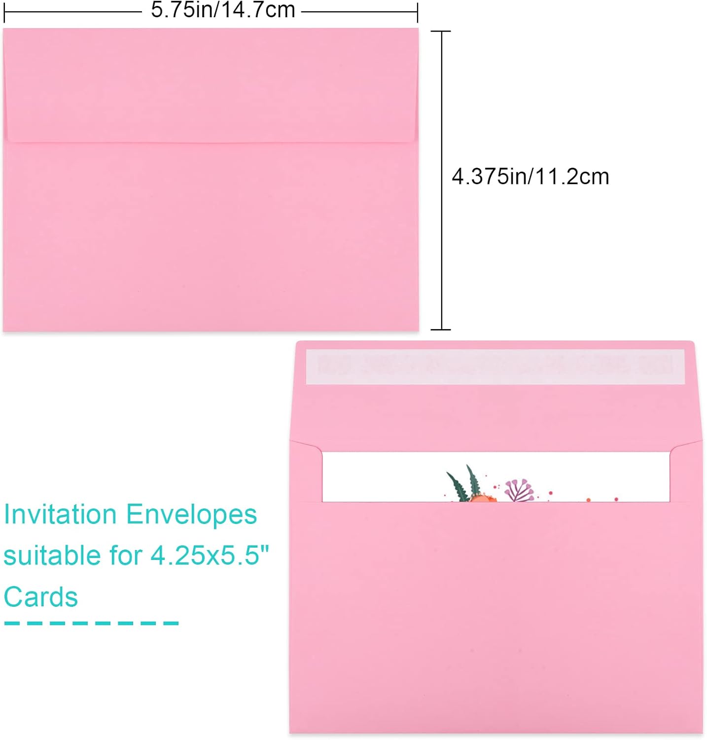 Joyberg 72 Packs #10 Envelopes, Business Envelopes, Envelopes Self Seal, Security Envelopes, Peel and Seal Closure, Size 4-1/8 X 9-1/2 Inches, White, 26LB