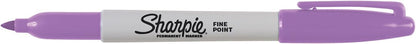 Sharpie Permanent Markers, Fine Point, Black, 12 Count