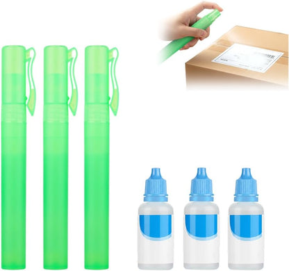 Privacy Cover Spray,10ML white-out liquid correction Privacy Spray Pen,Thermal Paper Privacy Eraser For Documents, Labels, Packages, Shipping Addresses,Privacy Protection (3PC Pen)