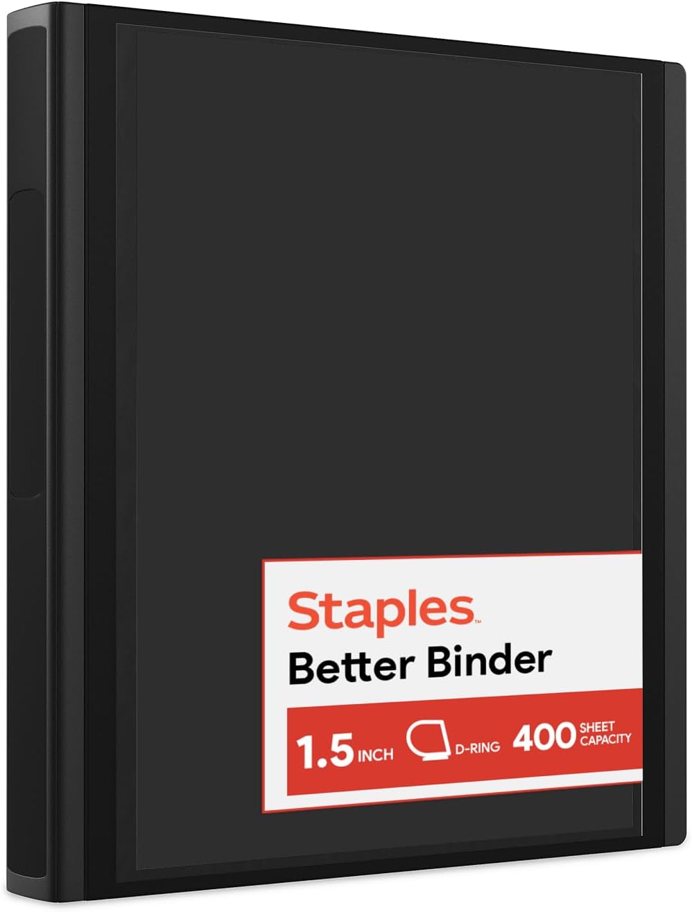 Staples Better Binder 2-Inch D-Ring View Binder, Reinforced Spine, Holds Up to 540 Sheets, Teal, for Office & School