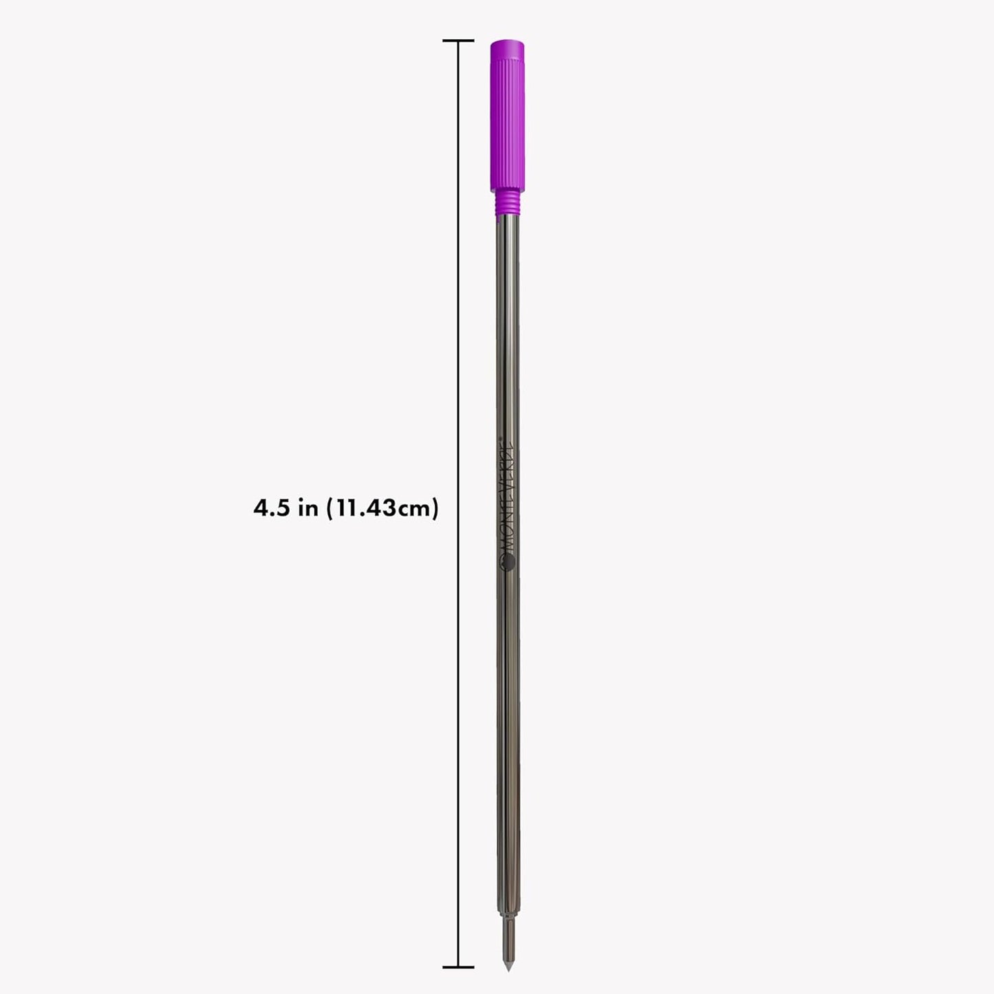 Monteverde USA Soft Ballpoint Refills to Fit Cross Pens, Medium Point, Green Ink, 2-Pack – Bold and Smooth Writing Solution