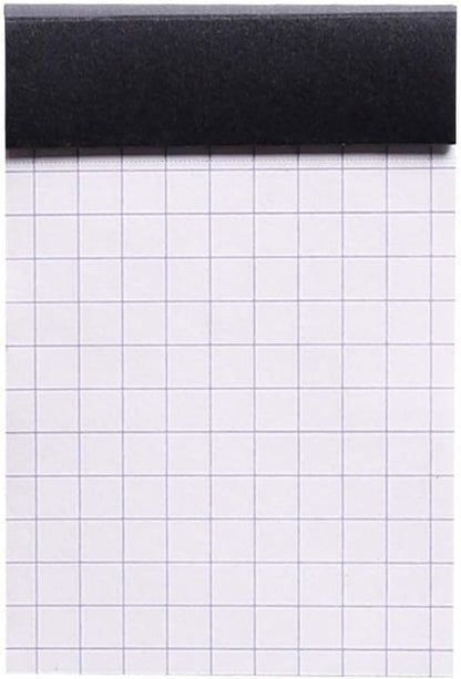 Rhodia 80 Sheet Graph Notepads, 4 by 6", Black