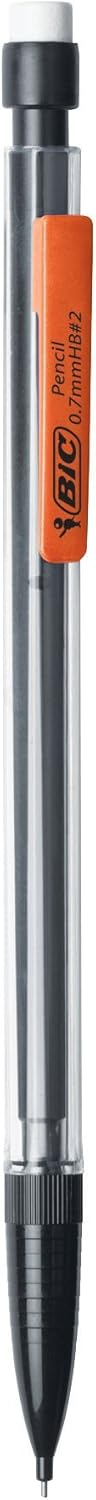 BIC Xtra-Precision Mechanical Pencils with Erasers, Fine Point (0.5mm), 5-Count Pack Mechanical Drafting Pencil Set