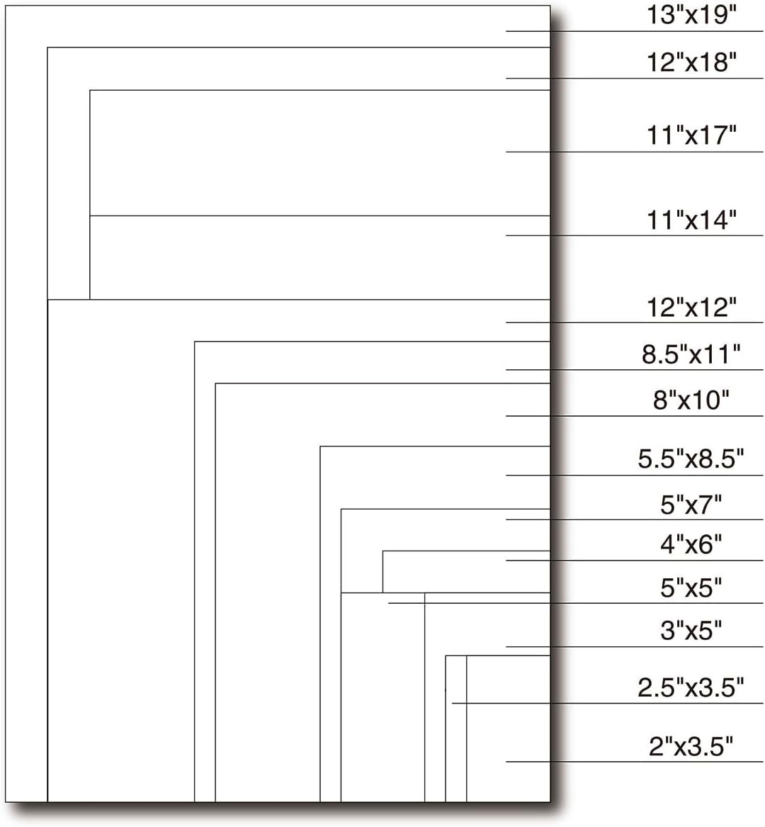 100 Sheets blank cardstock 2 x 3.5 In Heavy Weight business Card Stock 350gsm/130lb Learning Card, Note Card, Thank You Inserts, Gift Tags, Paper Crafts, Write, Draw, DIY (2X3.5 Inches)