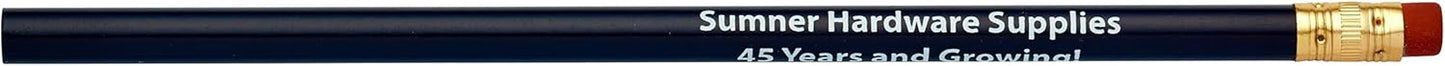 Pencil Guy Promotional Personalized Imprinted Round Pencils.-500 per box