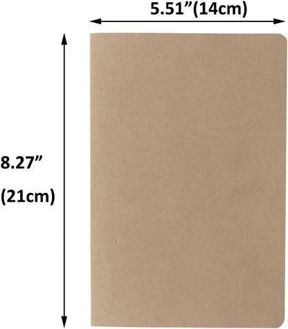 zmybcpack 12 Pack 8.5x11 inch Large Lined Notebook Journals Bulk, 32 sheets / 64 Pages, Sketchbook Composition Notebook Journals Subject Notebooks Planner for College Students Office