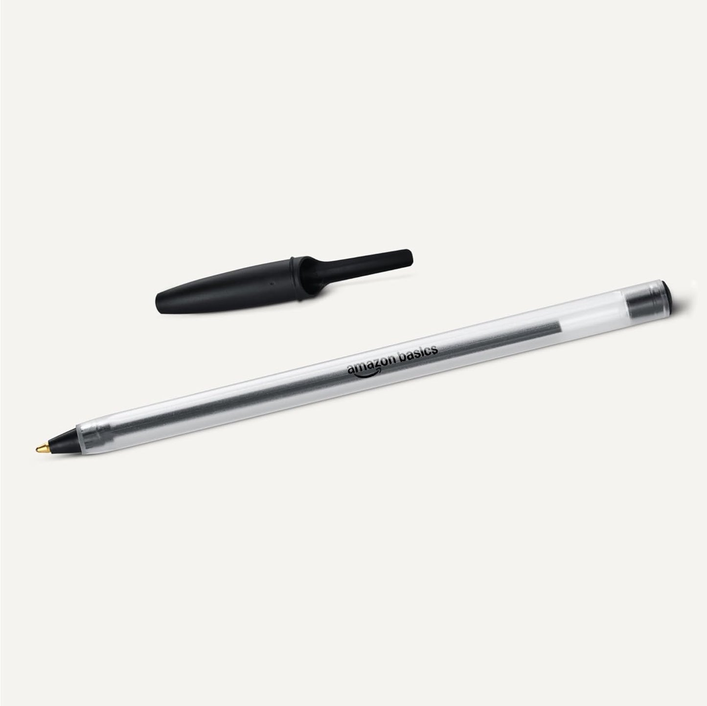 Amazon Basics Ballpoint Pens, Medium Point 1.0mm, Blue Ink, 144-Pack