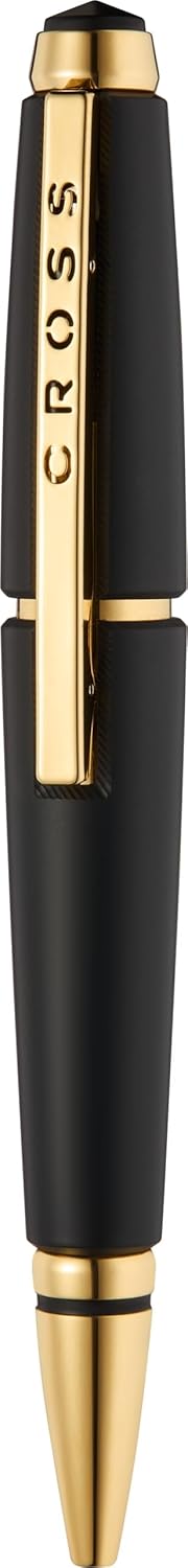 Cross Edge Matte Black Lacquer Gel Rollerball Pen
