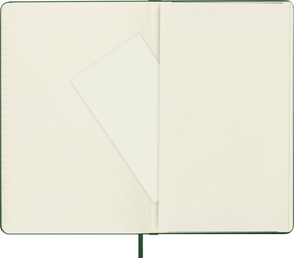 Moleskine Notebook, Large, Ruled, Myrtle Green, Hard (5 x 8.25)
