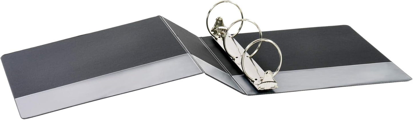 Cardinal Binder Performer with ClearVue Covers, 1.5" Round Rings, 350-Sheet Capacity, White