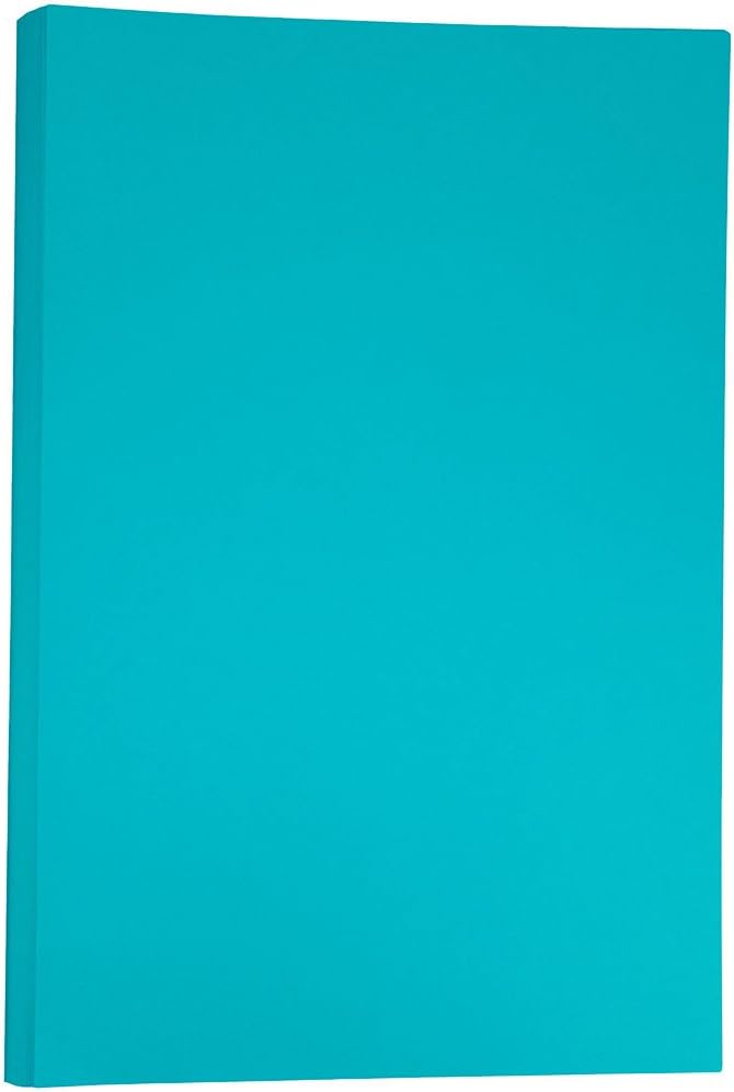 JAM PAPER Ledger Matte 24lb Paper - 90 gsm - 11 x 17 Tabloid - Yellow Recycled - 100 Sheets/Pack