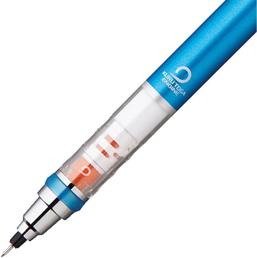 uni Kurutoga Mechanical Pencil Standard, 0.5mm, Black (M54501P.24)