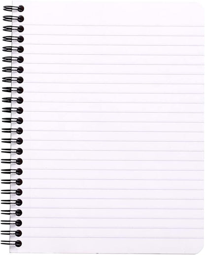 Rhodia Wirebound Notebooks - Lined w/ margin 80 sheets 8 1/4 x 11 3/4 in. - Black cover
