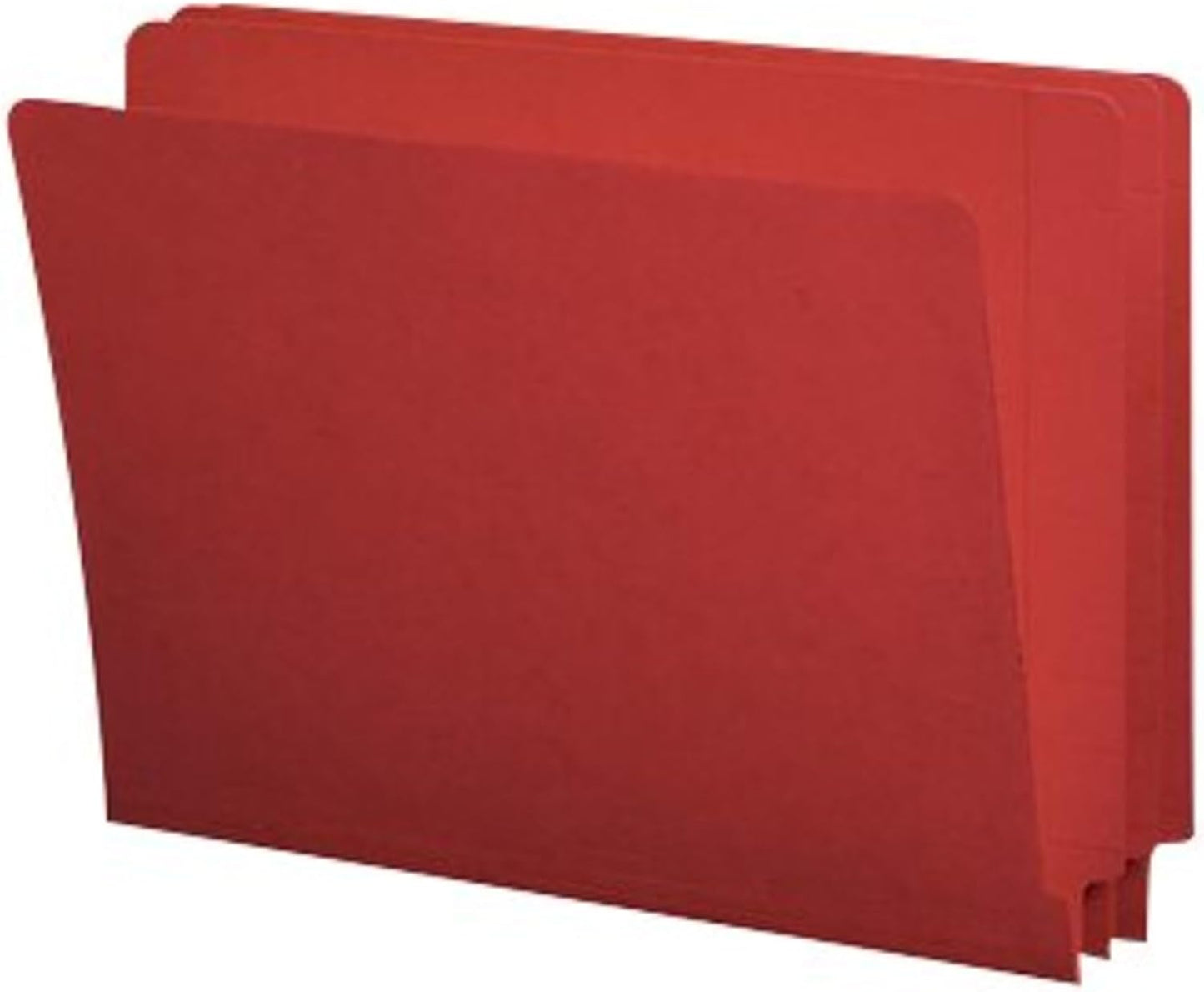 Smead End Tab File Folder, Shelf-Master Reinforced Straight-Cut Tab, Letter Size, Green, 100 per Box (25110)