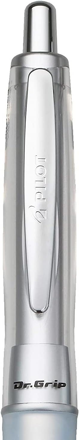 PILOT Dr. Grip Center of Gravity Refillable & Retractable Ballpoint Pen, Medium Point, Black, Single Pen- Ideal for School, Journaling & Office Writing