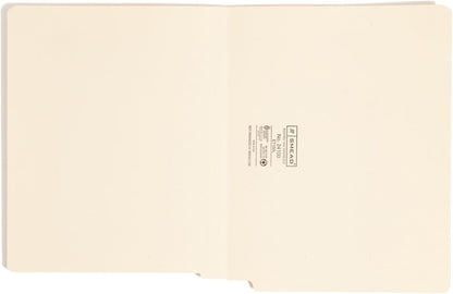 Smead End Tab File Folder, Straight-Cut Tab, Letter Size, Manila, 100 per Box (24100)