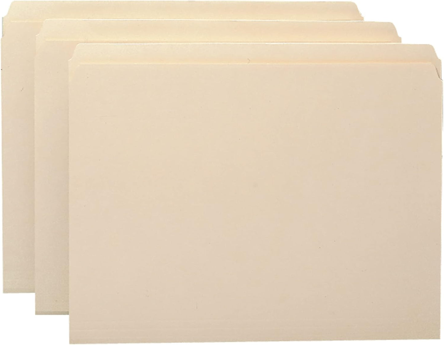 Smead File Folder, 1/3-Cut Tab, Assorted Positions, Letter Size, Manila, 24 per Pack (11928)