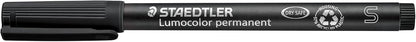 STAEDTLER Lumocolor Permanent Pen 317 Medium 1.0mm Line - Assorted Colours (Pack of 8) (317 WP8 ST), pack of 8