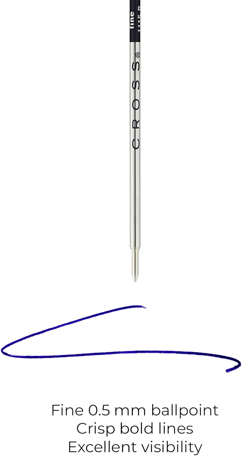 Cross Ball Point Pen Ink Refill - Blue Fine - 8512