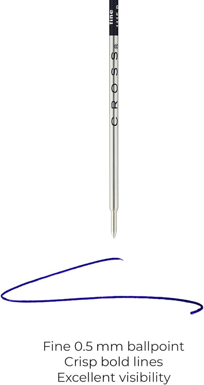 Cross Ball Point Pen Ink Refill - Blue Fine - 8512