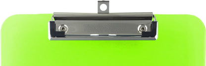 Trade Quest Plastic Clipboard Opaque Color Letter Size Low Profile Clip (Pack of 6) (Black)