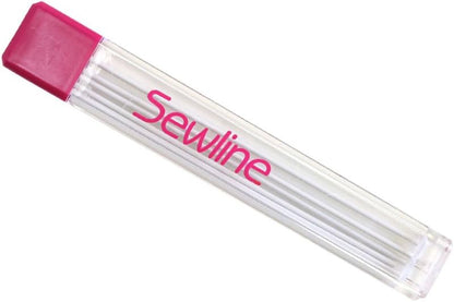 Sewline Lead Refill White – 6-Pack Ceramic Fabric Pencil Leads for Trio Mechanical Pencils