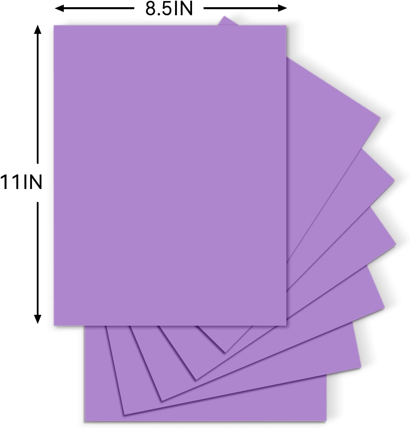 25Sheets Black Cardstock Paper, 8.5 x 11 Card stock for Cricut…