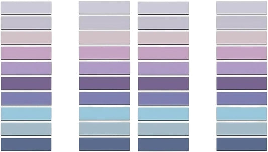 800 Pcs Purple Sticky Index Tabs, Page Markers Notes Tabs Writable and Repositionable Book Flags Tabs Strip Index Tabs for Page Marking Classify File