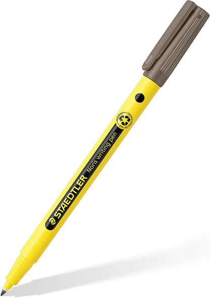 STAEDTLER 307 Noris Writing Pen - Handwriting Pens - 0.6mm Line Width - Ideal for School, Work, Office, etc (Blue)