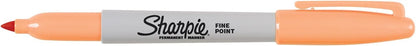 Sharpie Permanent Markers, Fine Point, Black, 12 Count