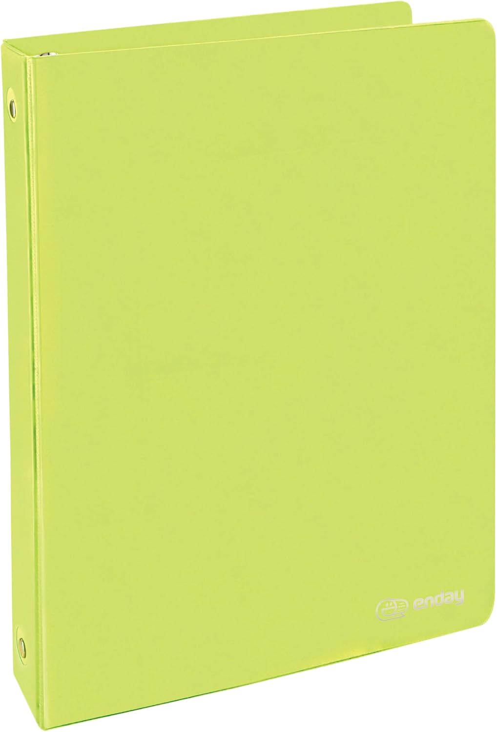 3 Inch Binder 3 Ring Binders Green, Slant D-Ring 3” Clear View Cover with 2 Inside Pockets, Heavy Duty Colored School Supplies Office and Home Binders – By Enday