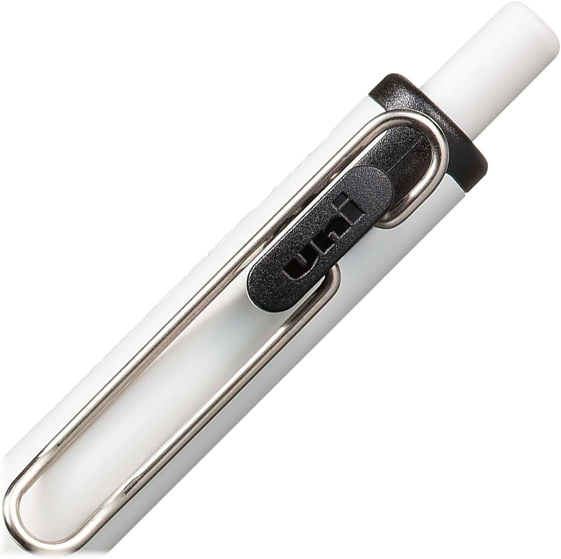 Uni-Ball One Black Retractable Gel Pens 4 Pack with Medium Points, Uni-Ball Click Pens are Fraud Proof and the Best Office, School, and Bible Pens