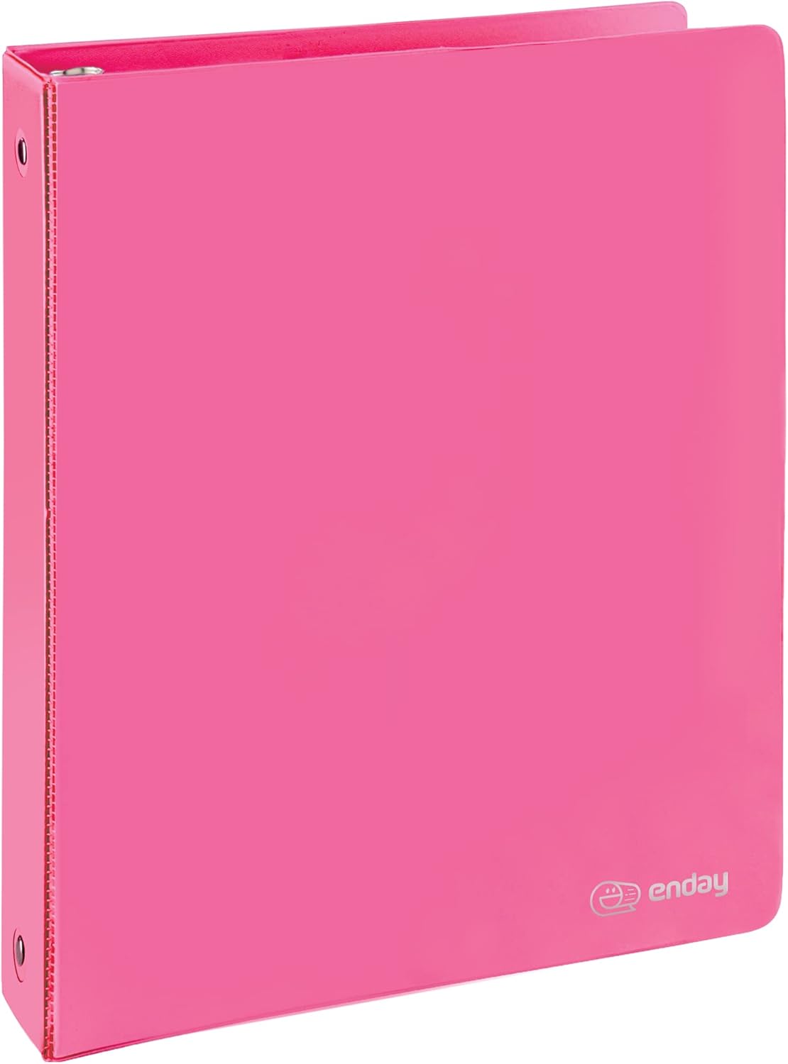 3 Inch Binder 3 Ring Binders Green, Slant D-Ring 3” Clear View Cover with 2 Inside Pockets, Heavy Duty Colored School Supplies Office and Home Binders – By Enday