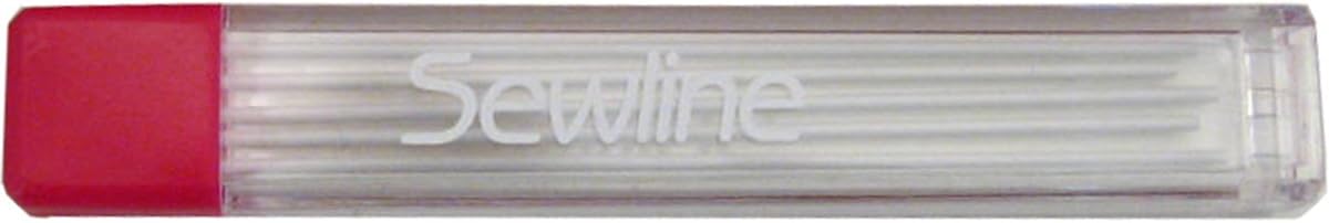 Sewline Mechanical Fabric Pencil Lead Refill, White