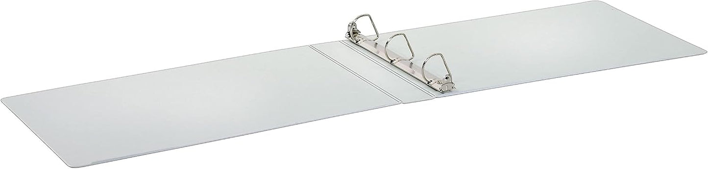Cardinal 11-Inch x 17-Inch ClearVue Slant-D Ring Binder, 2-Inch, White (22132)