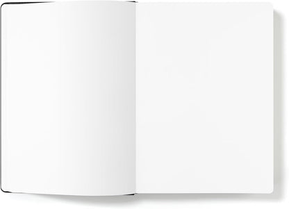 Wykeham's Executive Notebook – 8.5" x 12" – Customization Available (Personalized Black – Lined)