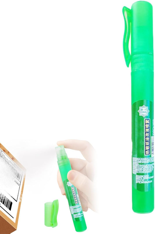Privacy Cover Spray Pen for Documents and Labels, 10ml White-Out Correction Fluid, Thermal Paper Privacy Eraser for Shipping Address Protection (2)
