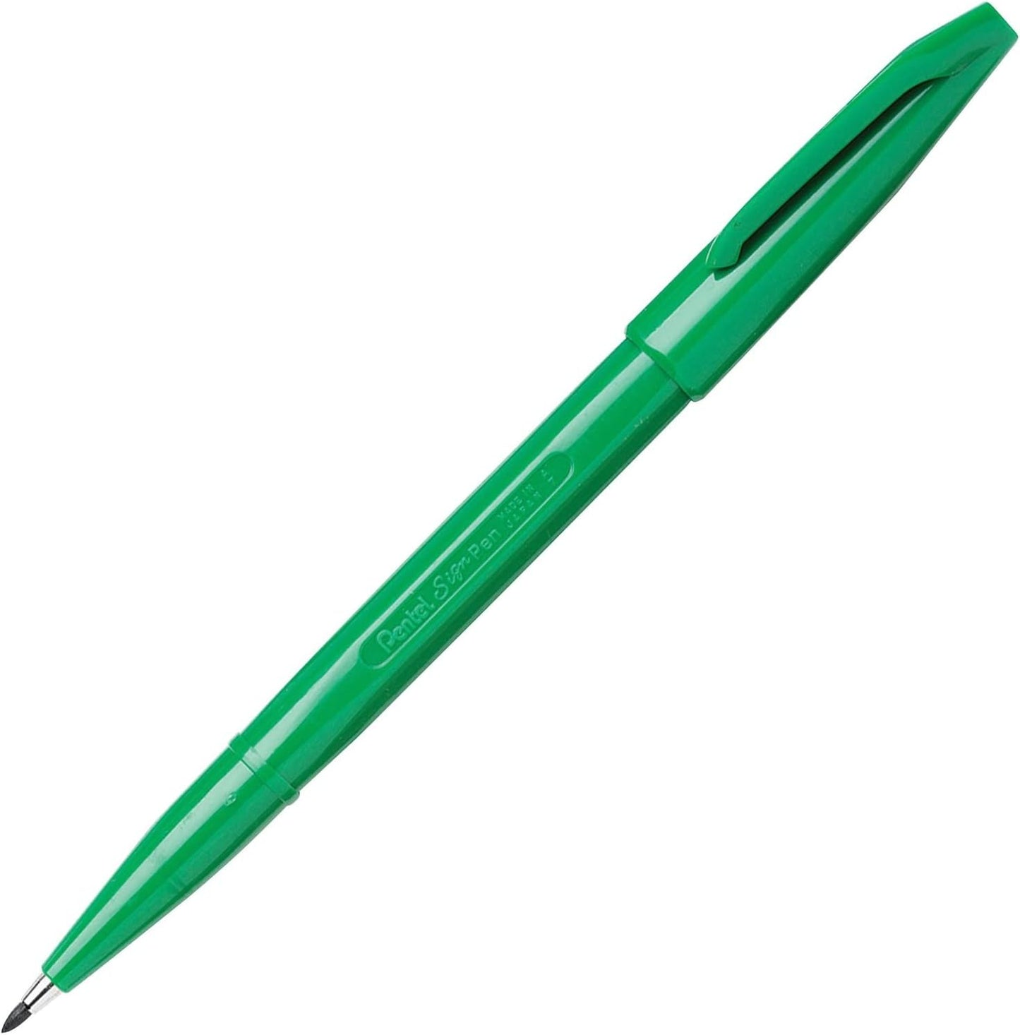 Pentel Sign Pen, Fiber-Tipped, Black Ink (S520-A), Box of 12