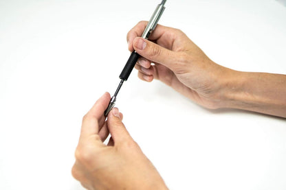 Zebra Pen Ballpoint F-Refills For F-301, F-301 Ultra & 301 A Pens, Fine Point, 0.7 mm, Black, 12 pack