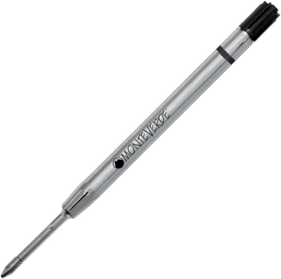 Monteverde USA Capless Ceramic Gel Refills to Fit Parker Pens, Broad Point, Blue Ink, 2-Pack – Smooth and Vibrant Writing Solution