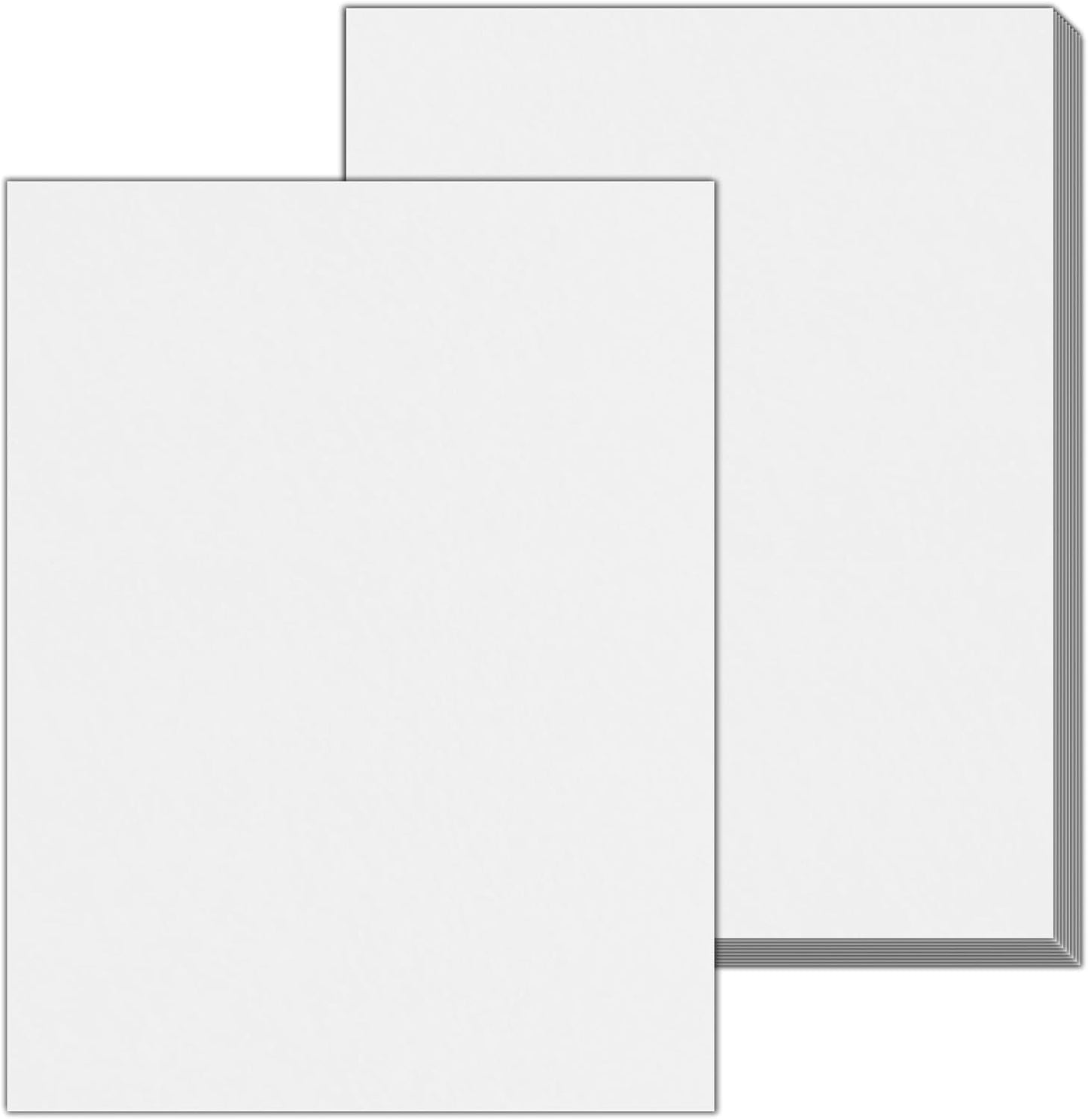 20 Sheets, 130 lb (350 gsm) - Thick Heavy White Cardstock, Heavyweight Cardboard Paper - 8.5 x 11 inches