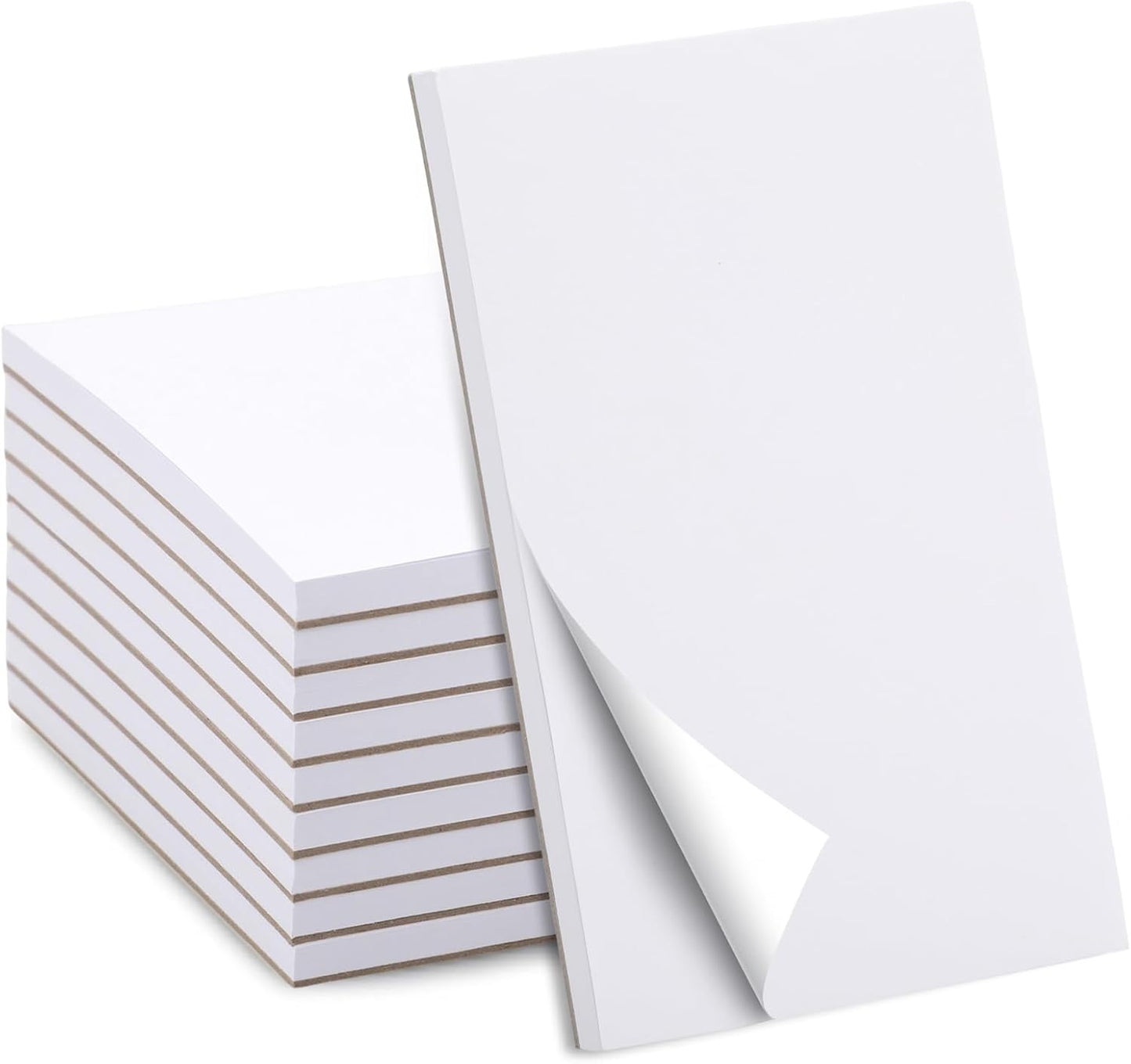 Thboxes 10 Pack Note Pads, 3"x 5" Writing Pads Scratch Pad 50 Sheets per Pad Small Memo Pad Server Notepad Blank Notepads for Office School Home To Do Lists Grocery List