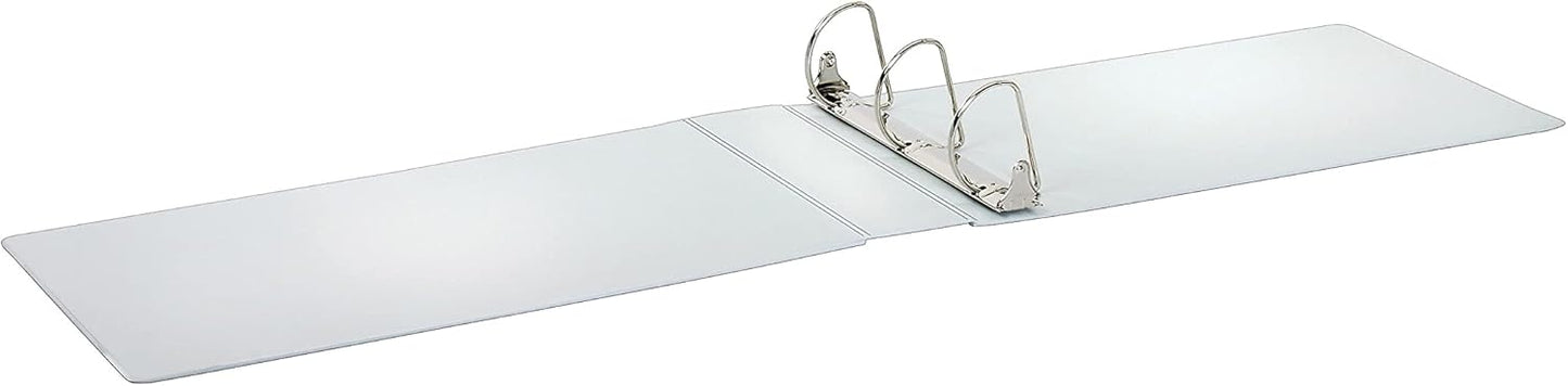 Cardinal 11-Inch x 17-Inch ClearVue Slant-D Ring Binder, 2-Inch, White (22132)