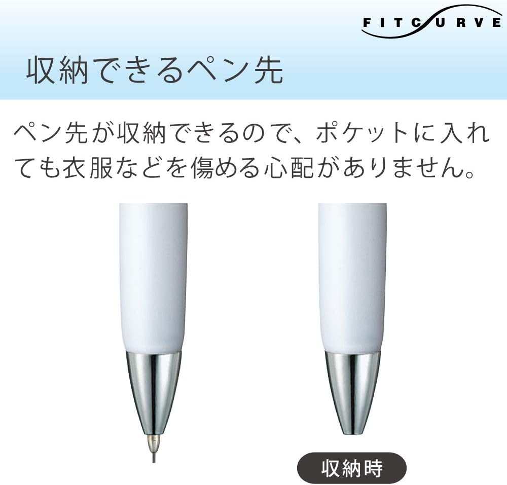 Kokuyo FitCurve Mechanical Pencil - 0.5 mm - Blue Body